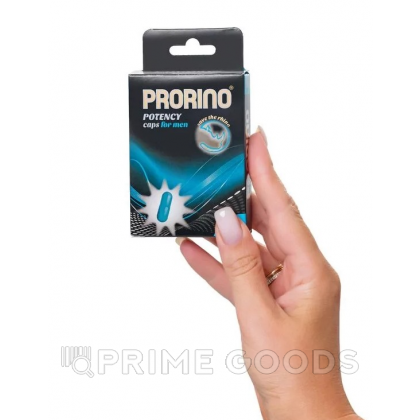Биологически активная добавка к пище для мужчин Ero black line PRORINO Potency Caps 5 шт. от sex shop primegoods фото 2