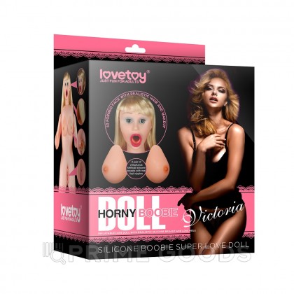 Кукла силиконовая Love Doll блондинка от sex shop primegoods