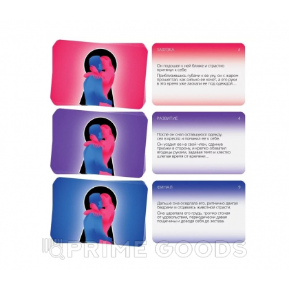 Игра для двоих «Непристойные истории», 30 карт, 18+ от sex shop primegoods фото 2