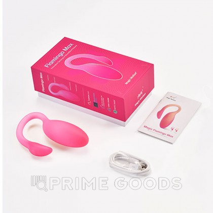 Smart-вибратор Magic Flamingo Max, розовый, от Magic Motion от sex shop primegoods фото 5