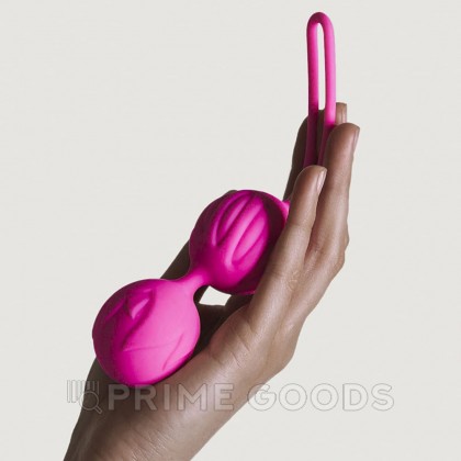 Вагинальные шарики Geisha Lastic Balls фуксия от Adrien Lastic (размер S) от sex shop primegoods фото 4