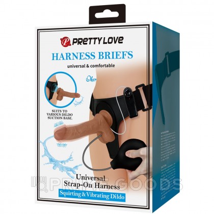 Страпон на трусиках с вибрацией и эффектом эякуляции Oher от sex shop primegoods фото 10