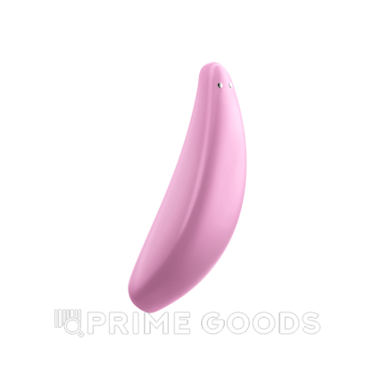 Вакуумный клиторальный стимулятор Satisfyer Curvy 3+ (розовый) от sex shop primegoods фото 4
