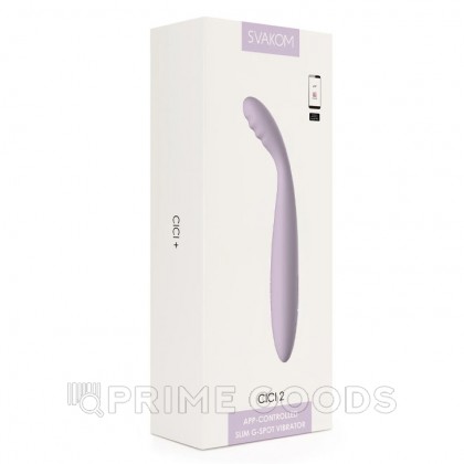 Вибратор для точки G Cici 2 Pastel лиловый от SVAKOM от sex shop primegoods фото 7