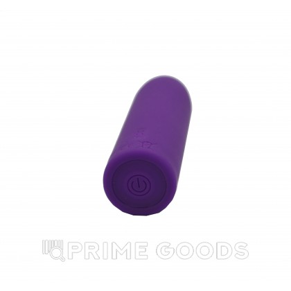 Перезаряжаемая вибропуля силиконовая фиолетовая Lealso (16 режимов) от sex shop primegoods фото 2