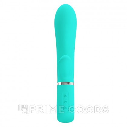 Вибратор-кролик Thomas Super Soft (20 см) бирюзовый от sex shop primegoods фото 6