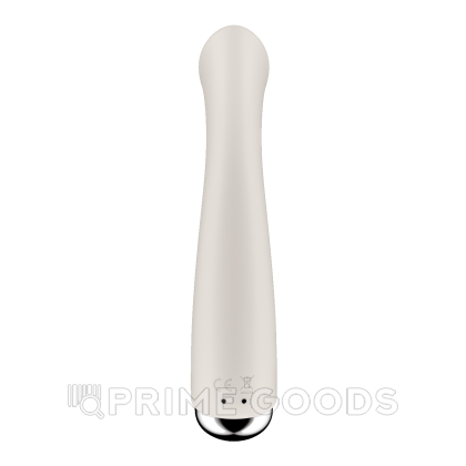 Вибратор для точки G с ротацией Satisfyer Spinning G-Spot 1 бежевый от sex shop primegoods фото 3