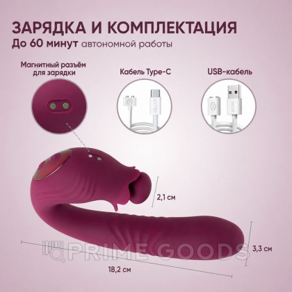 Вибратор Selove Campanula фиолетовый от sex shop primegoods фото 11