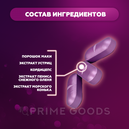 Возбуждющее средство для мужчин Male Lion (10 таблеток) от sex shop primegoods фото 6