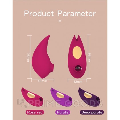 Клиторальный стимулятор Leaves от sex shop primegoods фото 5