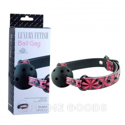 Кляп-шарик BALL GAG (красный) от sex shop primegoods