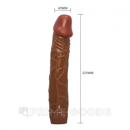 Реалистичный вибратор Bob мультискоростной (22,5 см) от sex shop primegoods фото 2