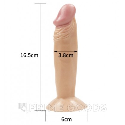 Фаллоимитатор на присоске (15,5 х 3,8 см.) от sex shop primegoods фото 5
