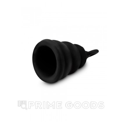 Gvibe Gcup Black силиконовая менструальная чаша с защитой от протечек, 10 мл от sex shop primegoods фото 2