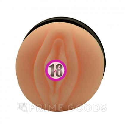 Реалистичный мастурбатор в тубе Rennes с вибрацией от sex shop primegoods фото 7