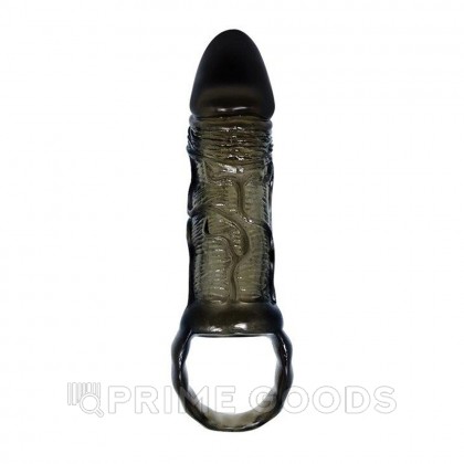 Насадка-удлинитель Breyden черная (15,5×3,2 см) от sex shop primegoods фото 3