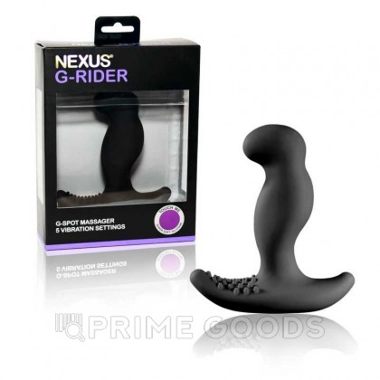 Вибро-стимулятор простаты и G-точки NEXUS Grider черный от sex shop primegoods фото 3