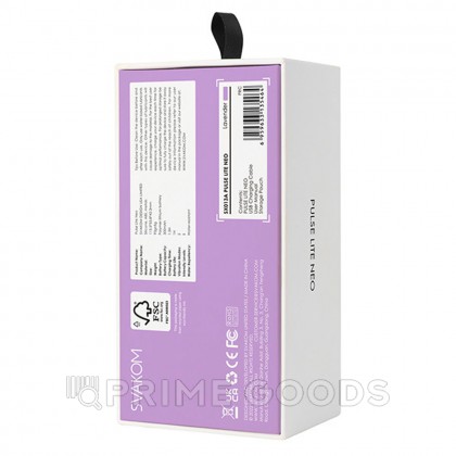 Интерактивный клиторальный стимулятор Pulse Lite Neo лавандовый от SVAKOM от sex shop primegoods фото 11