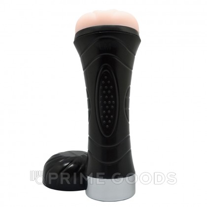 Реалистичный мастурбатор в тубе Rennes с вибрацией от sex shop primegoods фото 6