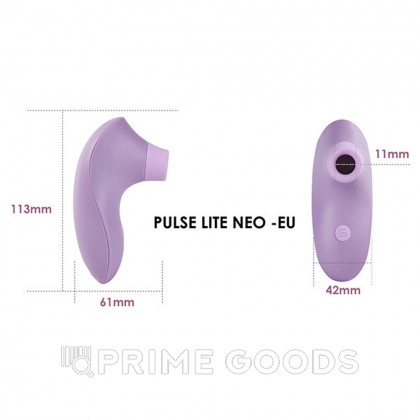 Интерактивный клиторальный стимулятор Pulse Lite Neo лавандовый от SVAKOM от sex shop primegoods фото 3