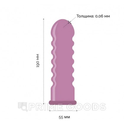 Презервативы SAGAMI 6 Fit V Premium 12 шт. (волнистая текстура) от sex shop primegoods фото 5
