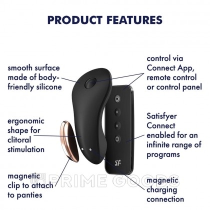 Клиторальный вибростимулятор Satisfyer Little Secret от sex shop primegoods фото 10