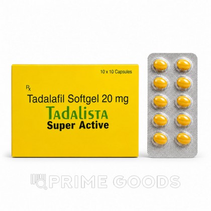 Препарат для усиления потенции Tadalista Super Active (10 таб.) от sex shop primegoods
