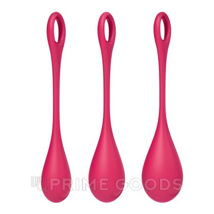 Набор вагинальных шариков Satisfyer Yoni Power 1 розовые от sex shop primegoods фото 7