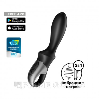 Смарт вибратор с подогревом Heat Climax Connect App Satisfyer от sex shop primegoods фото 5