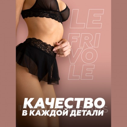 Игривые трусики с доступом и короткой юбочкой Easy to love, L/XL, 46-48 от sex shop primegoods фото 3