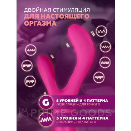 Кролик-вибратор Osci 3 с подогревом и осцилляцией от Lovense от sex shop primegoods фото 3