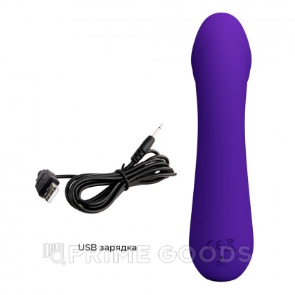 Вибратор Cetus Super Soft (15 см) фиолетовый от sex shop primegoods фото 11