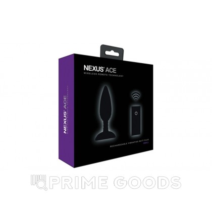 Вибровтулка анальная *Nexus ACE S (черный) от sex shop primegoods фото 4