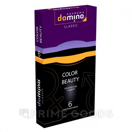 Презервативы Domino CLASSIC Color Beauty, разноцветные, 6 шт от sex shop primegoods фото 2