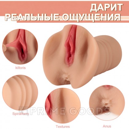 Реалистичный мастурбатор SHEQU JUDITH  от sex shop primegoods фото 6