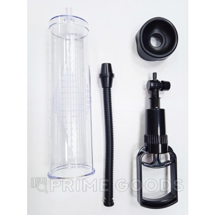 Вакуумная помпа MEN черная 2 от sex shop primegoods фото 2