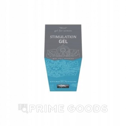 STIMULATION GEL Mint Интимный гель 30 мл (Shiatsu) от sex shop primegoods фото 3