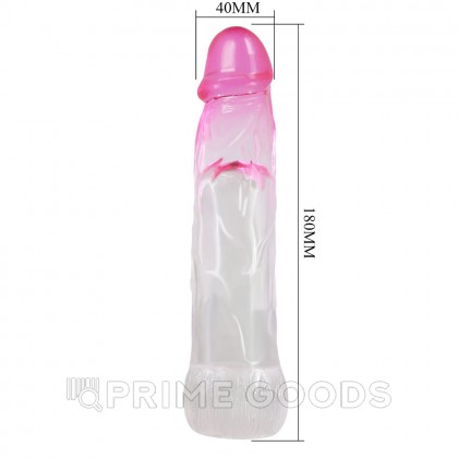Насадка-удлинитель «Neron Pretty Love» розовая от sex shop primegoods фото 2