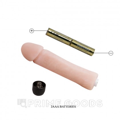 Вибратор из киберкожи (25*5,7см) от sex shop primegoods фото 6