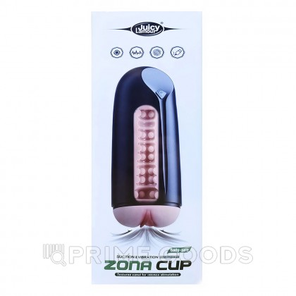 Автоматический мастурбатор Juicy Lamour ZONA CUP с функцией вибрации и всасывания от sex shop primegoods фото 2