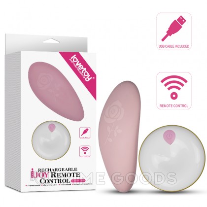 Минивибратор с пультом управления Clitoral Vibe Pink от sex shop primegoods