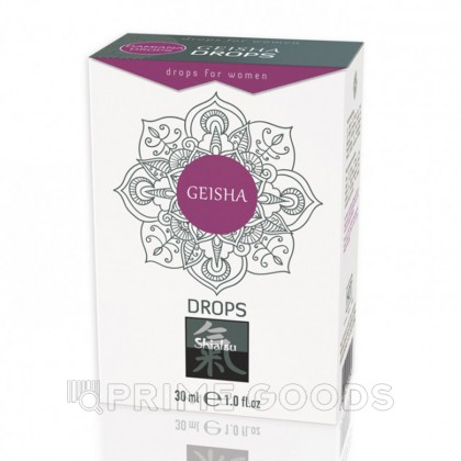 Биологически активная добавка к пище Geisha drops Shiatsu (30 мл.) от sex shop primegoods фото 2