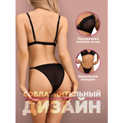 Комплект с отделкой кружевом Muse, L/XL от sex shop primegoods фото 5
