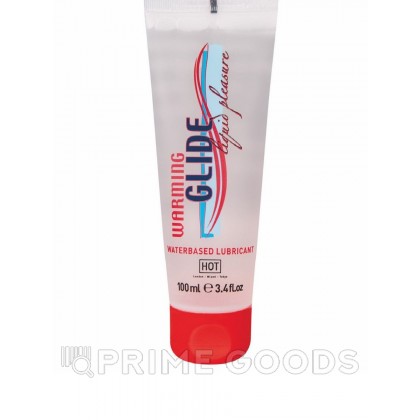 Лубрикант с разогревающим эффектом Hot Warming Glide, 100 мл от sex shop primegoods