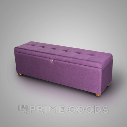 Мягкий диван-софа с полостью для хранения секс куклы лиловый от sex shop primegoods