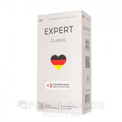 Презервативы EXPERT CLASSIC № 12+3 (классические), 12+3 шт. от sex shop primegoods