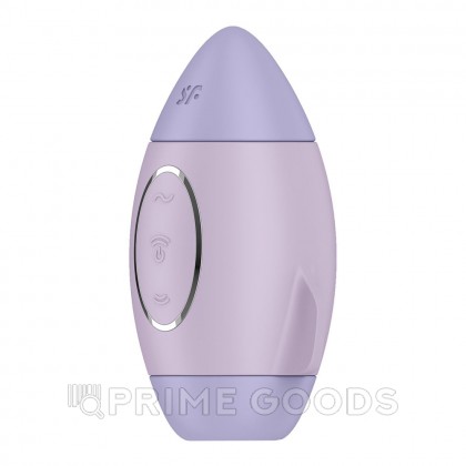 Стимулятор клитора с воздушной стимуляцией и вибрацией Satisfyer Mission Control (лиловый) от sex shop primegoods фото 6