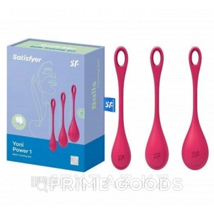 Набор вагинальных шариков Satisfyer Yoni Power 1 розовые от sex shop primegoods фото 2