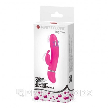 Вибратор-кролик с электростимуляцией Ingram от sex shop primegoods фото 2