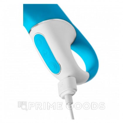 Вибратор-кролик Embrace me berry Satisfyer, бирюзовый - primegoods.kz фото 8 Вибратор-кролик Embrace me berry Satisfyer, бирюзовый от sex shop primegoods фото 8